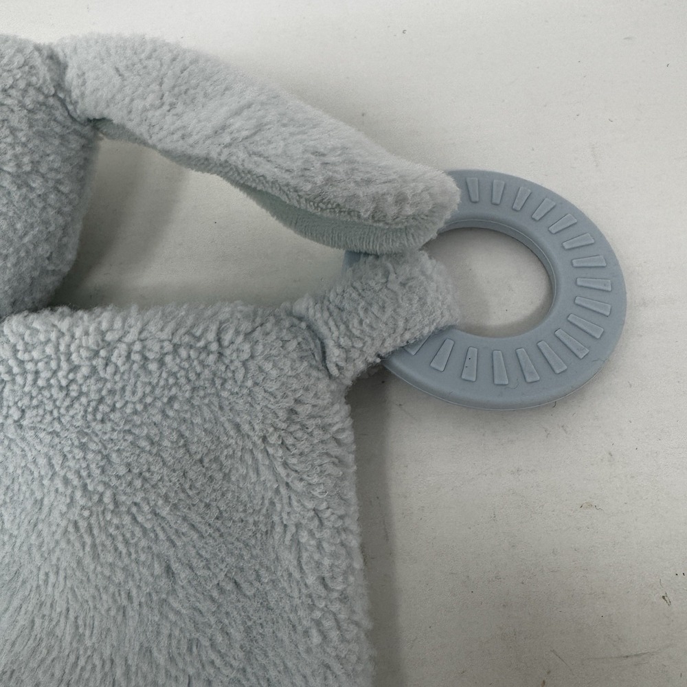 Bella Tunno Blue Dog Lovey Rattle Silicone Teether Rings Baby‎ - Picture 5 of 12